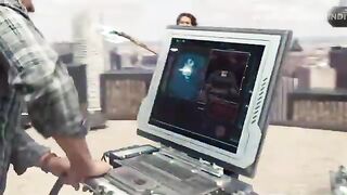 The Avengers Hindi Iron Man Saves New York city.mp