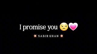 I promise you