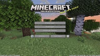 FIRST TIME PLAYING MINECRAFT
