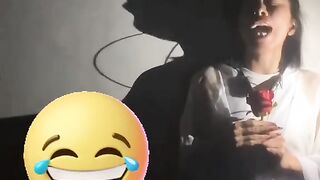 Funny singer