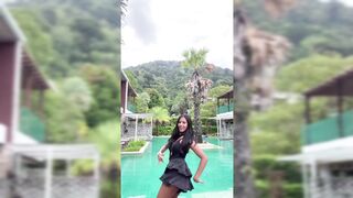 Indian Girl Celena Mathew Dance