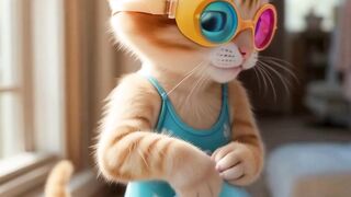 "What Happens When a Cat Visits a Water Park?