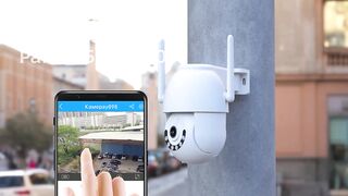 Easy Installation Full HD WiFi Security Camera With Motion Tracking -