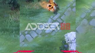 Wraith King & Invoker Niat Ganking, Malah Jadi Korban Earthshaker!