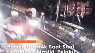laki-laki berusia 7 tahun menjadi korban tabrak lari