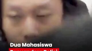 2 Mahasiswa Sandera Polisi