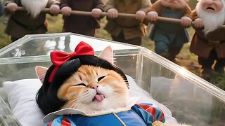 Snow white cat
