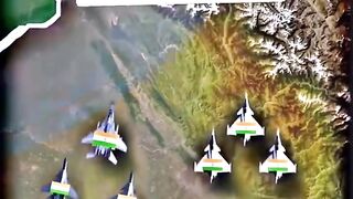 pakistan airfors atck to india airfors