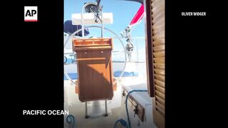 Man quits job to sail from Oregon to Hawaii with cat after health diagnosis.