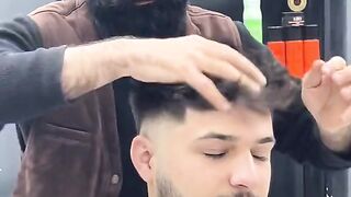 Fade Haircut and bread
