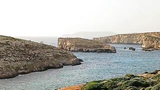 Comino island  Malta without tourists