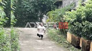 Saat nyali besar tapi badan mungil, beginilah jadinya ????