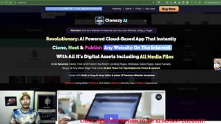 Clonezy AI Review: Powerful Website Cloner: One Click, Infinite Possibilities