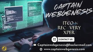 Need Help Recovering Your Stolen Bitcoin? Contact Captain WebGenesis
