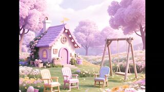 "Peaceful Animated Garden