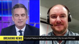 Crystal Palace celebrate historic FA Cup final victory over Manchester City