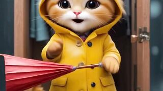 “This Orange Cat’s Rainy Day Will Melt Your Heart ”
