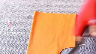 Baby frock cutting