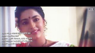 Pyar Mujhe Tum Karte Ho - Lyrical _ Prathibandh _ Chiranjeevi_ Juhi Chawla _ Amit Kumar_ Alka Yagnik(1080P_HD)