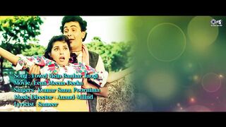 Towel Mein Baahar Jaogi Toh Halla Mach Jayega - Lyrical _ Eena Meena Deeka _ Kumar Sanu_ Poornima