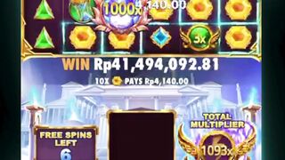 Modal cuma 200rb, petir Zeus nyamber terus! ⚡ MAXWIN manis di Gates of Olympus via MESINGG! ???????? #Maxwin #GatesOfOlympus #MESINGG