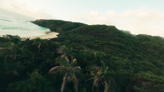"From above, the world transforms into a painting—and down below, stretches of white sand and crashing waves blend in breathtaking harmony."