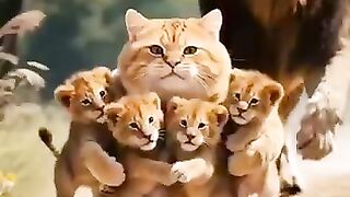 Poor Tiger and the Cat Story