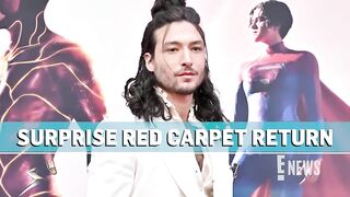 Ezra Miller Makes Red Carpet Return 2 Years After Controversies.
