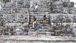 I explore 2000 year old sncientt temples
