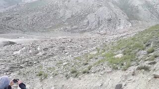 Massive Himalaya Rocks are start falling