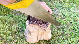 WOODTURNING - Birch burl into a beautiful pot - !