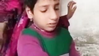 Child funny injection