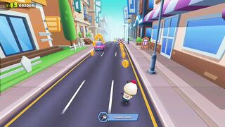 Cat Run Fast On Traffic Road between Cars & Bus ???????? Cat Runner Decorate Home