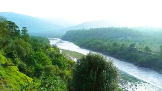 Stream at Mountain, beautiful river flowing in the mountain,