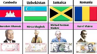 People on Banknotes From Different Countries ????