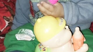 Baby toys crawling ????