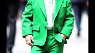 Green colour for boys