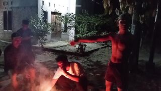Acara bakar bakar tadi malam