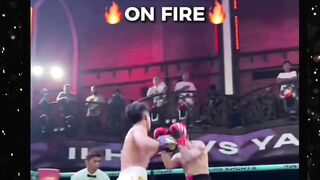 Pertarungan dengan pukulan pukulan panas
