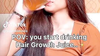 Hair growth water