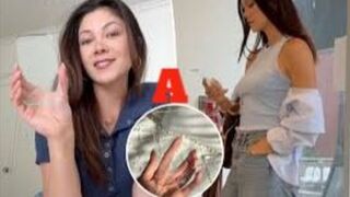 Original a tiktok video of a woman using a transparent phone is going viral