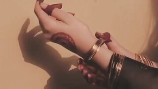 Desi girl eid look
