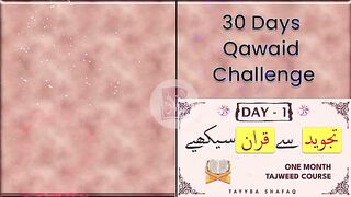 qawaid challeng