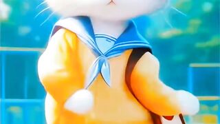 cute cat dance video