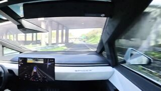 This is so cool ????   Make your espresso on the road while your Tesla drives itself ????