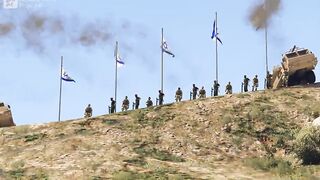 「GTAで最強の戦争始まる...戦車と戦闘機が大暴れ！」