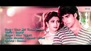 Hum Bhi Tanha Sanam Lyrical _ Insaaf _ Akshay Kumar_ Shilpa Shetty _ Alka Yagnik _ 90s Love Song