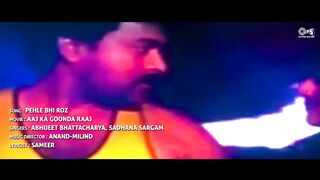Pehle Bhi Roz Lyrical _ Aaj Ka Goonda Raaj _Chiranjeevi_ Meenakshi_Abhijeet Sadhana Sargam