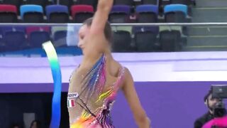 International Gymnastics Federation - FIG - Tara Dragas is pure charisma_ The Italian gymnast danced her wat to her first World Cup medal_2025