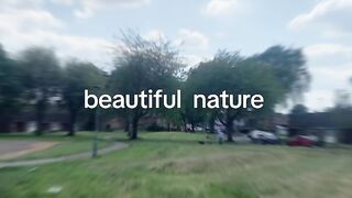 Beautiful weather ad view